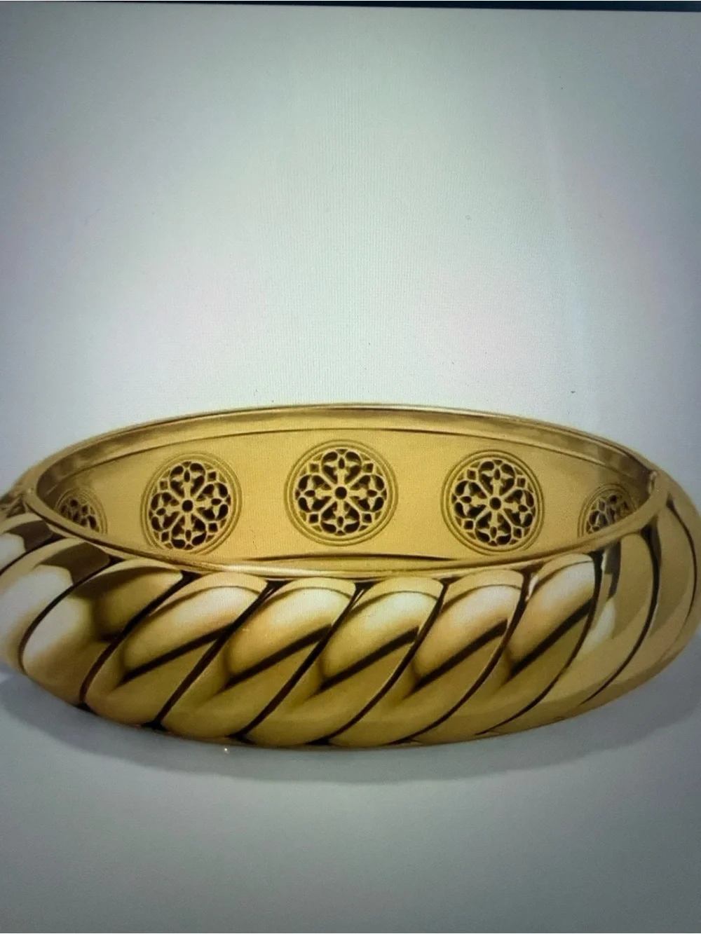 💛🆕💛Brighton Athena Scalloped Hinged Bangle NWT